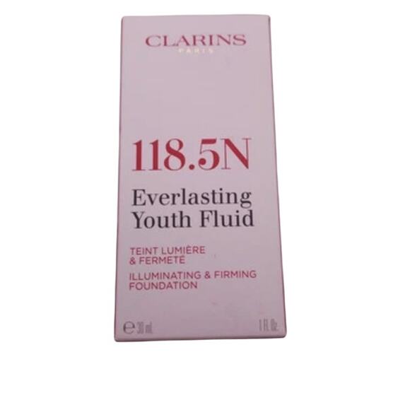 Clarins 118.5N Everlasting‎ Youth Fluid Illuminating & Firming Foundation 30ml - Picture 5 of 5